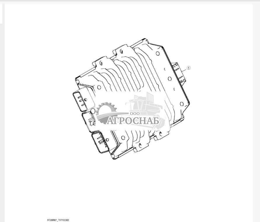 Блок управления машиной (VCU) 